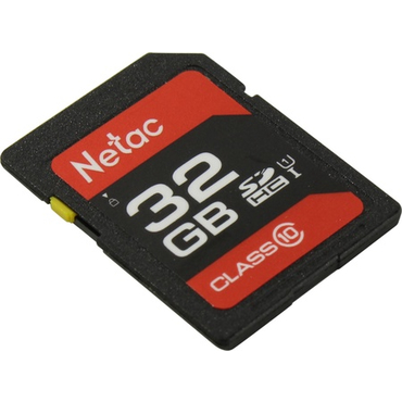 Карта памяти SDHC [класс 10] 32 GB Netac P600 (80MB/s) (NT02P600STN-032G-R)